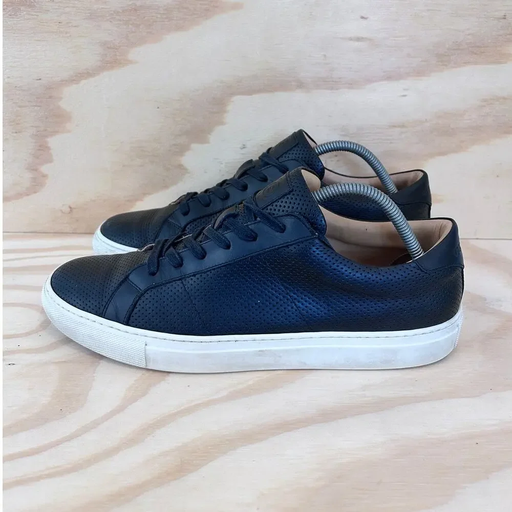 Greats Brooklyn - Royale 2.0 - Leather Sneakers - Black - Men's - 10.5